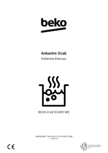 Kullanım kılavuzu BEKO BOCD K 6510 DWY MS Ocak