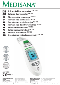 Bedienungsanleitung Medisana TM 750 Thermometer