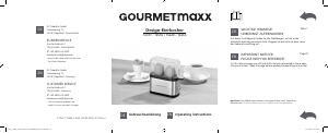 Handleiding Gourmetmaxx 15650 Eierkoker