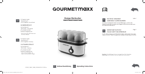 Handleiding Gourmetmaxx 15651 Eierkoker