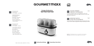Bedienungsanleitung Gourmetmaxx 15653 Eierkocher