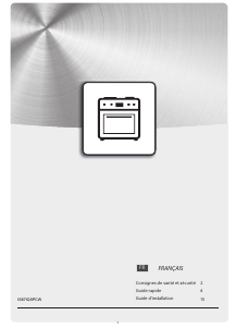 Mode d’emploi Indesit IS67IQ5PCW Cuisinière