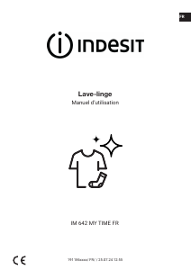 Mode d’emploi Indesit IM 642 MY TIME FR Lave-linge