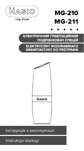 Instrukcja Magio MG-210 Rozdrabniacz kuchenny