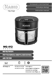 Handleiding Magio MG-412 Friteuse