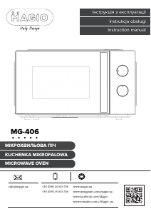 Handleiding Magio MG-406 Magnetron