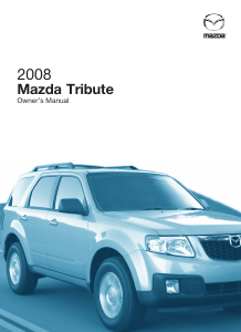 Handleiding Mazda Tribute (2008)