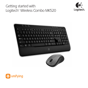 Handleiding Logitech K520 Toetsenbord