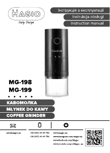 Manual Magio MG-198 Coffee Grinder