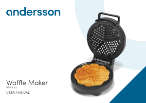 Manual Andersson WMR 1.5 Waffle Maker