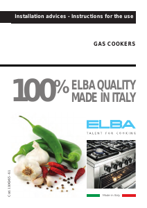 كتيب إلبا CBX965GSA بوتاجاز