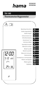 Käyttöohje Hama TH-140 Sääasema