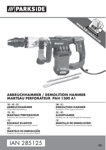 Manual Parkside IAN 285125 Demolition Hammer