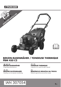 Handleiding Parkside IAN 307054 Grasmaaier