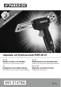 Bedienungsanleitung Parkside IAN 314786 Lötpistole