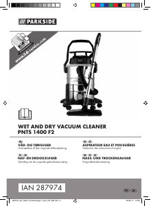 Mode d’emploi Parkside IAN 287974 Aspirateur
