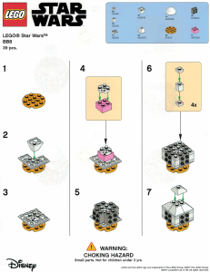 Hướng dẫn sử dụng Lego set TOYSRUS2017 Star Wars BB-8