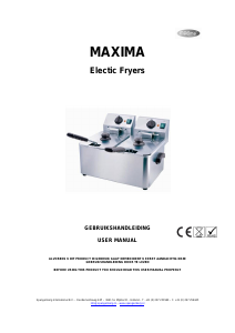 Handleiding Maxima MF 52 Friteuse