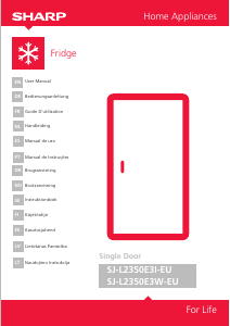Mode d’emploi Sharp SJ-L2350E3I-EU Réfrigérateur