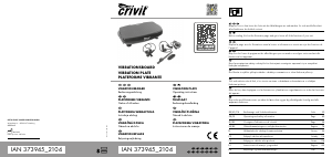 Manuál Crivit IAN 373945 Vibrační deska