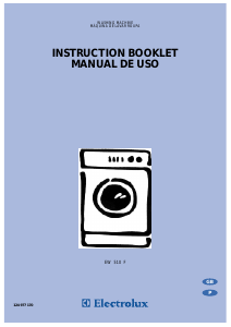 Manual Electrolux EW510F Washing Machine