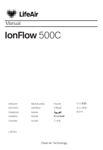 Brugsanvisning LightAir IonFlow 500C Luftrenser