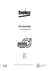 Használati útmutató BEKO BDFN36650XC Mosogatógép