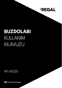 Kullanım kılavuzu Regal NF 60020 Donduruculu buzdolabı