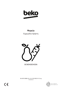 Εγχειρίδιο BEKO BCNE400E40SN LH Ψυγειοκαταψύκτης