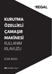 Kullanım kılavuzu Regal KCMI 80122 Çamaşır kurutma makinesi