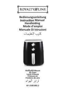 Bedienungsanleitung Royalty Line AF-1500.882.2 Fritteuse