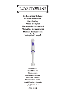 Mode d’emploi Royalty Line STM-250.1 Mixeur plongeant