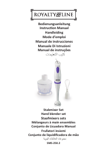 Manuale Royalty Line SMS-250.2 Frullatore a mano