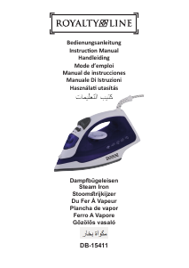 Használati útmutató Royalty Line DB-15411 Vasaló