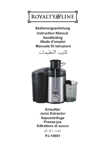 Manuale Royalty Line PJ-19001 Centrifuga