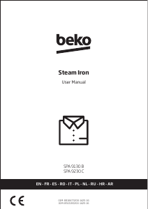 Priručnik BEKO SPA 9130 B Glačalo