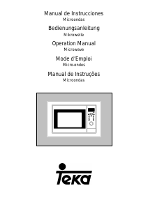 Manual Teka TMW 20.1 BI-S Micro-onda
