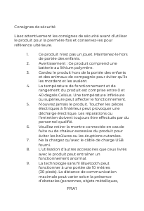 Mode d’emploi Denver SW-173 Montre connectée