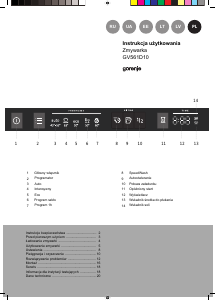 Instrukcja Gorenje GV561D10 Zmywarka