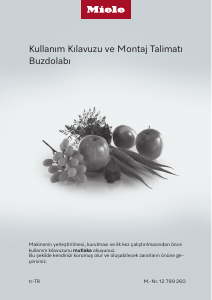 Kullanım kılavuzu Miele KU 7035 D Buzdolabı