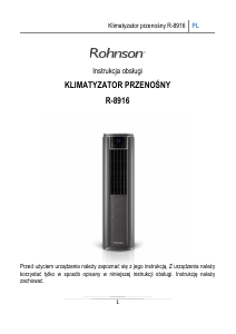 Instrukcja Rohnson R-8916 Klimatyzator