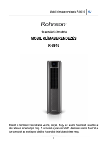 Használati útmutató Rohnson R-8916 Légkondicionáló berendezés