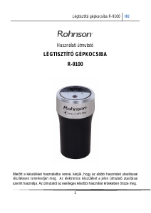 Használati útmutató Rohnson R-9100 Légtisztító