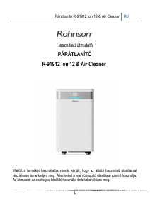 Használati útmutató Rohnson R-91912 Ion 12 Légtisztító