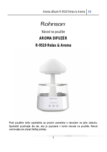 Návod Rohnson R-9519 Aróma difuzér