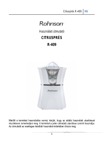 Használati útmutató Rohnson R-409 Citrusfacsaró