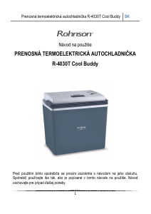 Návod Rohnson R-4030 Cool Buddy Chladiaci box