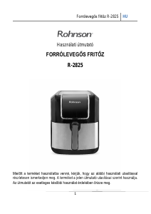Használati útmutató Rohnson R-2825 Olajsütő
