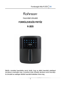 Használati útmutató Rohnson R-2835 Olajsütő