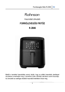 Használati útmutató Rohnson R-2846 Olajsütő